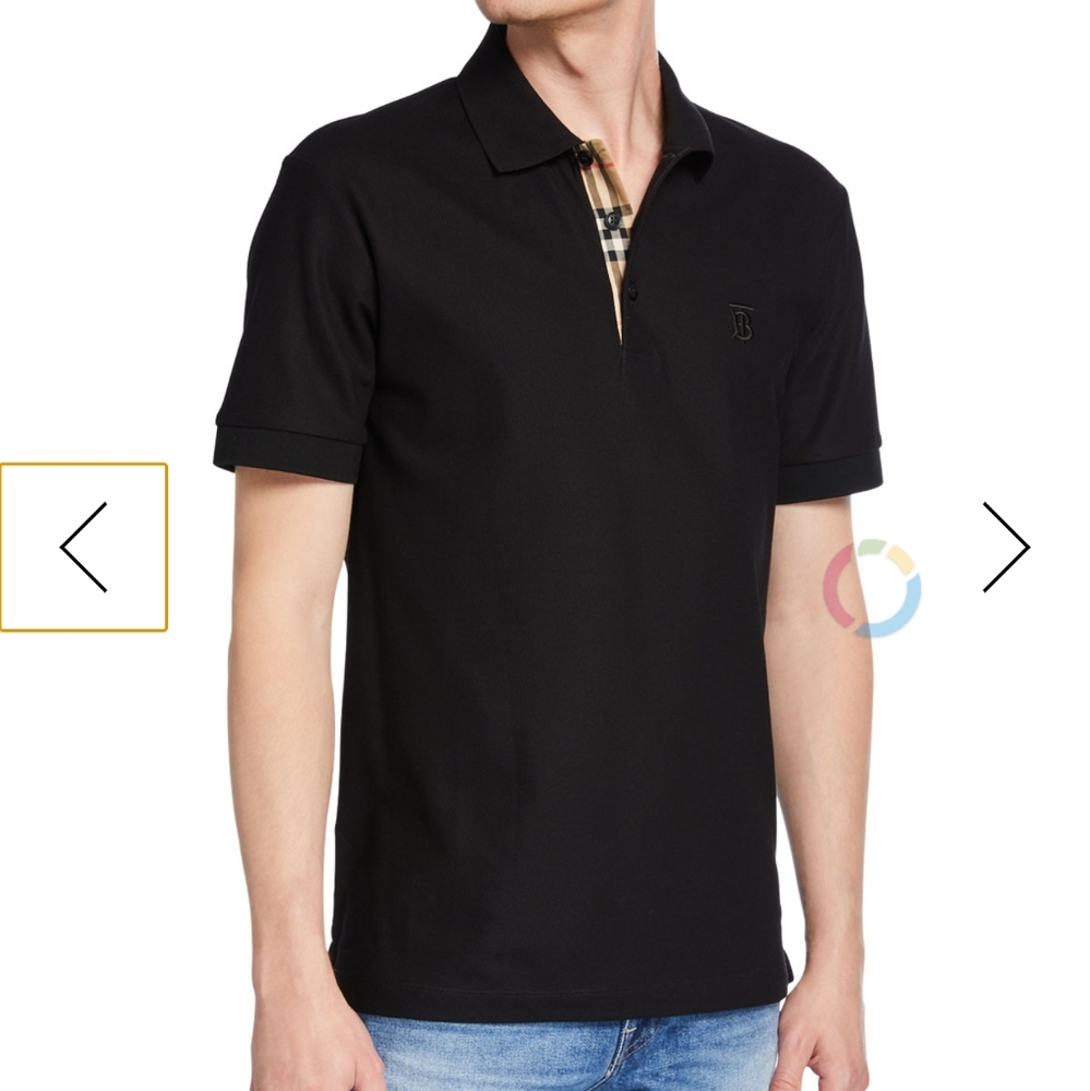 Burberry mens polo